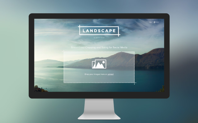 Social media images can be tough but Landscape provides the ability to quickly edit one image & auto crop for the perfect fit across all platforms | MAC5.ca